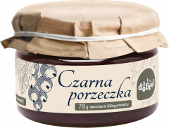 Konfitura atodobre bio czarna porzeczka z dodatkiem cukru 295g 