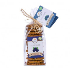 Ciastka jaglane z czarną porzeczką 