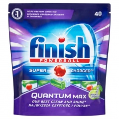 Kapsułki do zmywarek quantum max jabłkowo limonkowe 40szt 