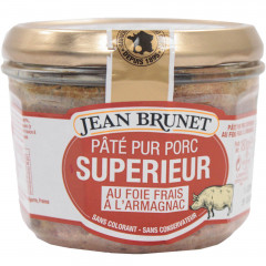 Pasztet jean brunet ze świeżej watróbki z armaniakem naturalny