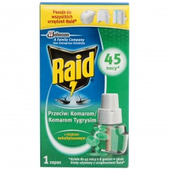 Płyn do urządzenia elektrycznego raid 45 nocy eukaliptus. 