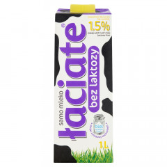 Mleko łaciate bez laktozy uht 1,5% 