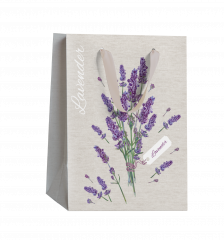 Torebka prezentowa Spar lawenda 26,5x33,5x13cm średnia 