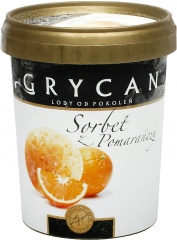 Lody Grycan sorbet z pomarańczy 