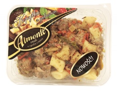 Kopytka z gulaszem almonte 