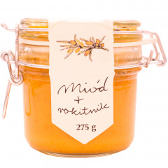 Miód leśny dwór z rokitnikiem 