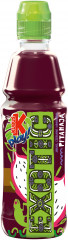 Kubuś Play! Exotic Napój wieloowocowy jabłko czerwone winogrono pitahaya 400 ml