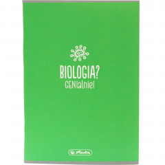 Zeszyt Herlitz przed Biologia A5 60k kratka z marginesem