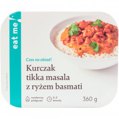 Kurczak tikka masala z ryżem basmati eat me 