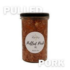 Danie kluski mięsne pulled pork bbq 