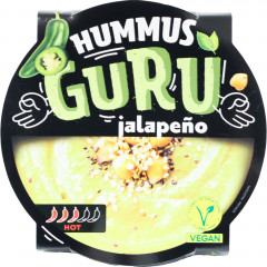 Hummus Guru z sosem jalapeno 