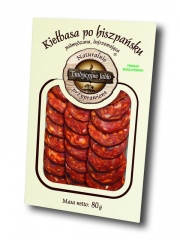 Kiełbasa hiszpańska podwędzana dojrzewająca 