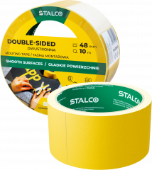 Taśma Stalco dwustronna 48mmx10m 