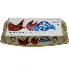 Jaja M 10 szt Holcman 