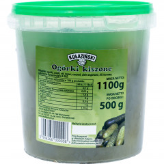 Ogórki kołaziński kiszone 