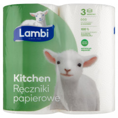 Lambi Kitchen Ręczniki papierowe 2 rolki