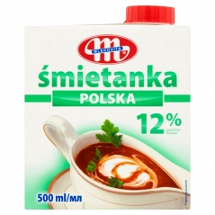 Mlekovita Śmietanka UHT Polska 12% tłuszczu 500ml