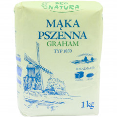 Mąka pszenna Pro Natura graham typ 1850 1kg 