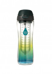 Butelka plastikowa z wkładem zielona 650ml 