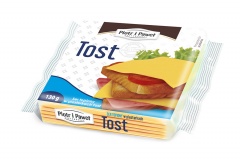Ser topiony tost plastry 