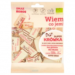 Krówki me gusto bio bez mleka wegan kokosowe 