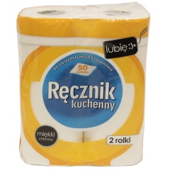 Ręcznik kuchenny lubię:) /2rolki 