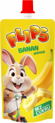 Mus Flips b/c 100% banan jabłko 100g 
