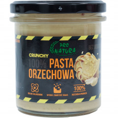 Pasta Pro Natura orzechowa 100% crunchy 