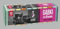 Anna Zaradna  Gąbki do zmywania 10 szt.