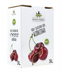 Sok 100% Dolina Czerska nfc wiśniowy 3l 