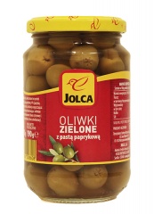 Oliwki zielone z papryką 