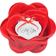 Bomboniera baron puszka kwiatek 