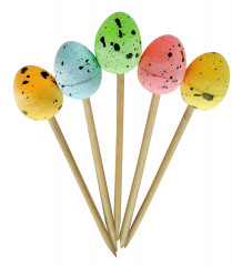 Przepiórcze jajka na piku