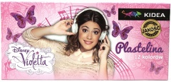 Plastelina 12 kolorów Violetta 