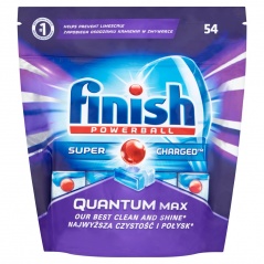 Kapsułki do zmywarek finish quantum max regular 