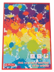 Blok rysunkowy kolorowy A4 20 arkuszy 