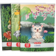 Zeszyt 32 A5 kratka happy pets 