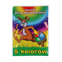 Barwniki do jaj 5 kolorów