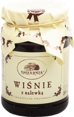 Spiżarnia wiśnie z nalewką 