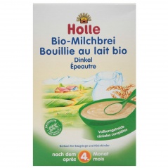 Kaszka Holle bio mleczno - orkiszowa pełnoziarnista po 5 miesiącu 