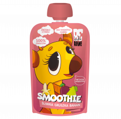 BeRAW Kids Smoothie Śliwka Gruszka Banan 100g