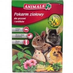 Pokarm ziołowy dla gryzoni i królików 