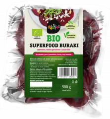 Buraki a to dobre! bio gotowane na parze 500g folia 