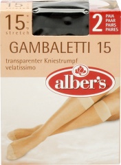Podkolanowki albe's 15den stret 