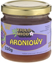 Miód ziołowo-aroniowy 