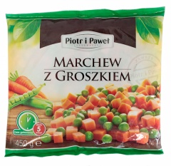 Marchewka z groszkiem Piotr i Paweł