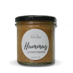Hummus kluska suszone pomidory 