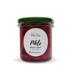 Pikle kluska carpaccio z kalarepy 