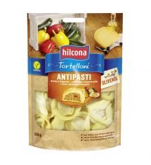 Tortelloni z grilowanymi warzywami 