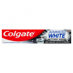 Pasta do zębów colgate advanced white charcoal 